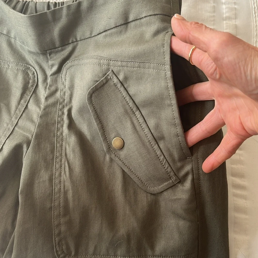 Banana Republic Linen Ankle Pants